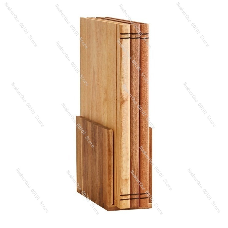Meal Prep Chef - Elegant Solid Wood Book Shaped Cutting