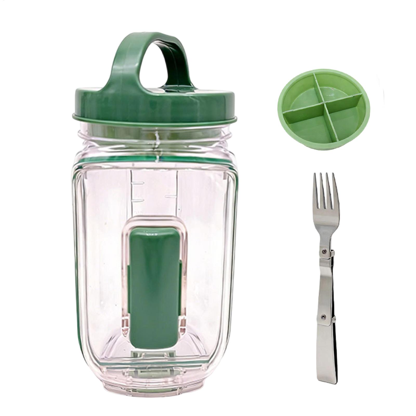 Side-Opening Salad Jar 1000ml  - đánh giá và giá Meal Prep Gym