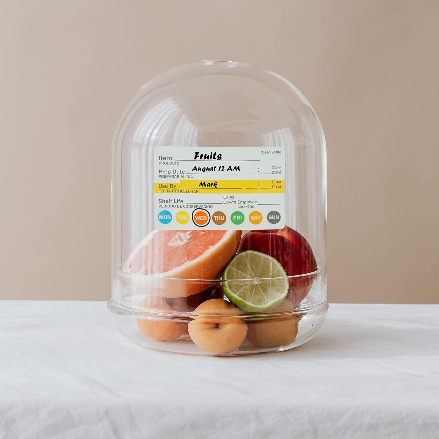 250Pcs/Roll Food Date Labels W - đánh giá và giá Meal Prep Chef