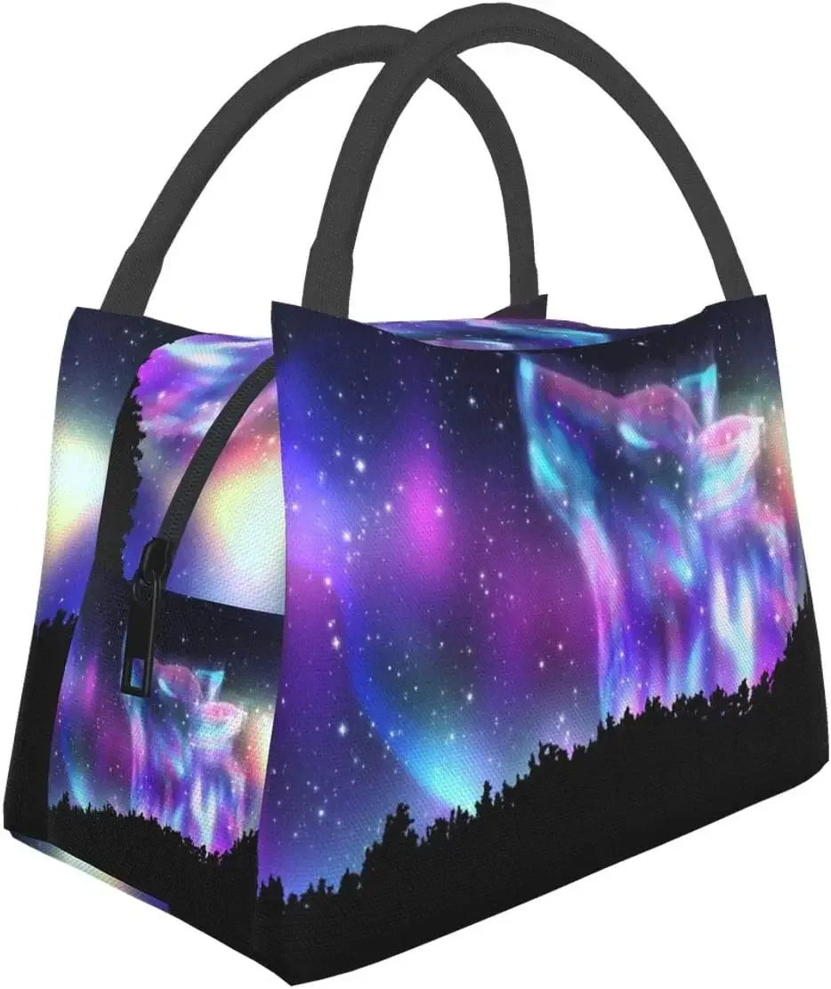 Galaxy Wolf Thermal Lunch Bag  - đánh giá và giá Meal Prep Tofu