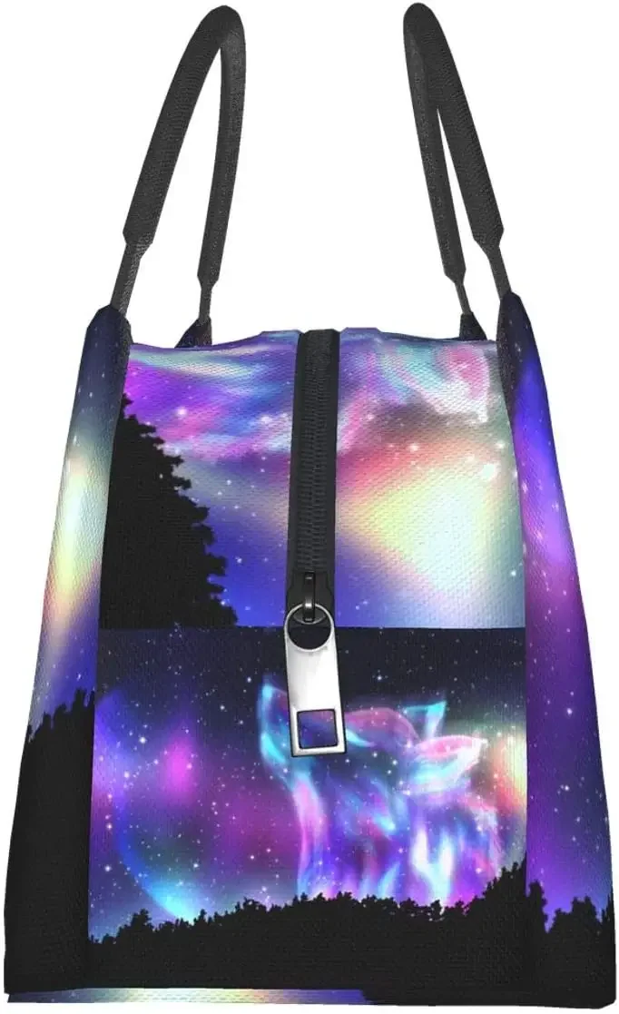 Galaxy Wolf Thermal Lunch Bag  - đánh giá và giá Meal Prep Tofu