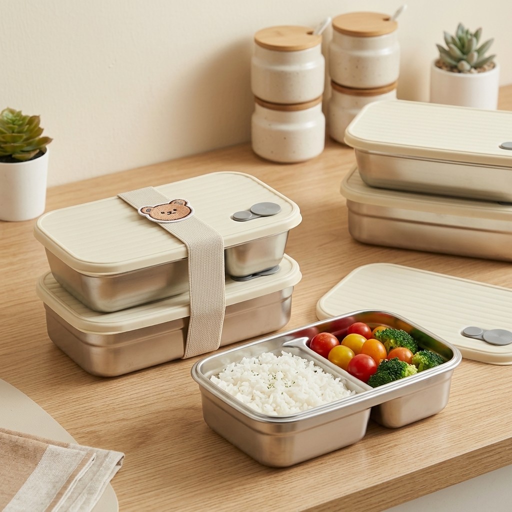 Stainless Steel Bento Box Meta - đánh giá và giá Meal Prep Box