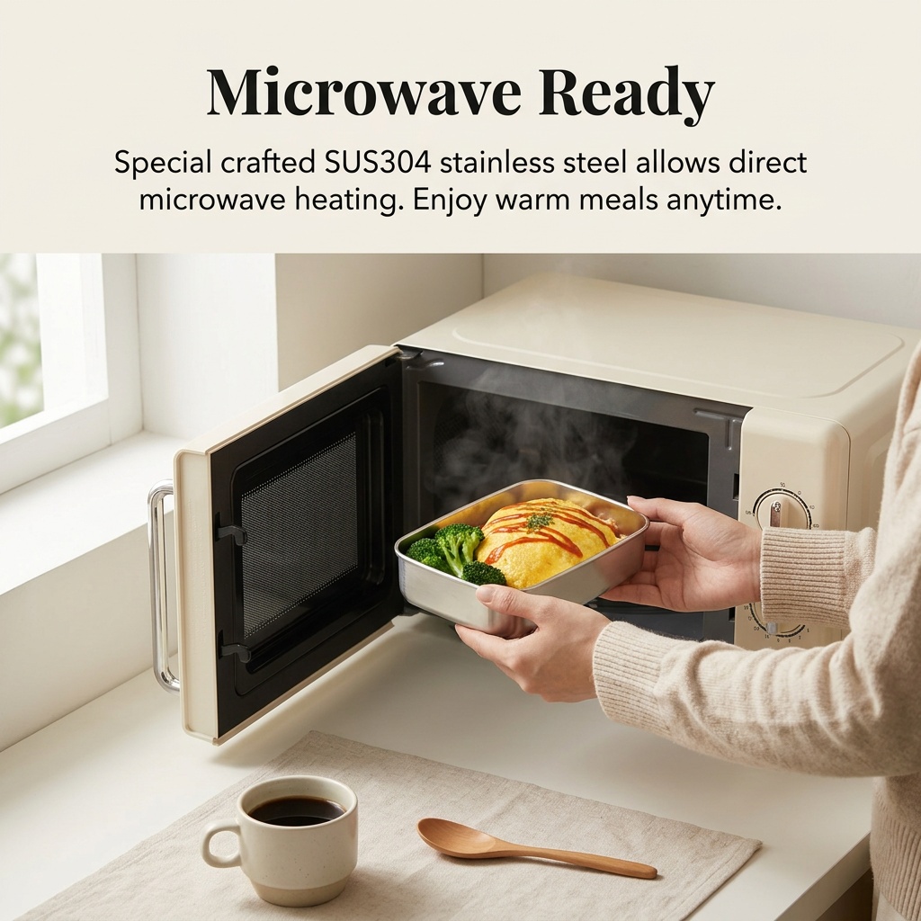 Stainless Steel Bento Box Meta - đánh giá và giá Meal Prep Box