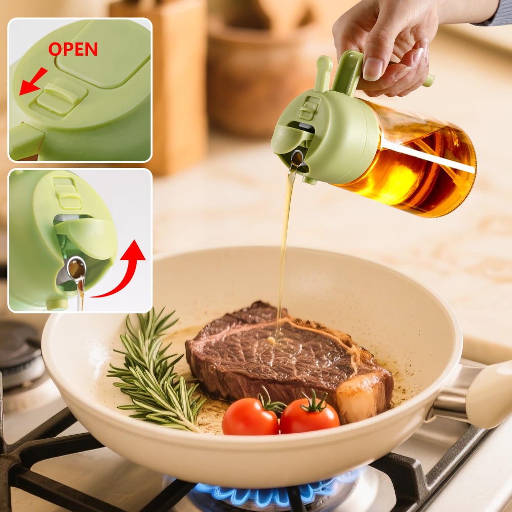 2 In 1 Oil Dispenser/Pour Bott - đánh giá và giá Herb Keeper Bottle