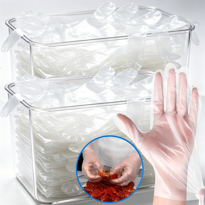 Clear Disposable Gloves Transp - đánh giá và giá Meal Prep Chef