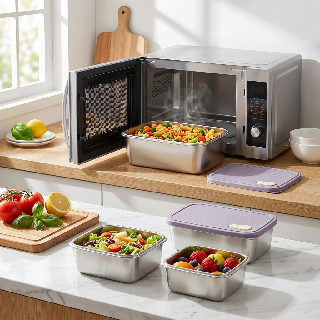 Large Capacity Food Container  - đánh giá và giá Meal Prep Box