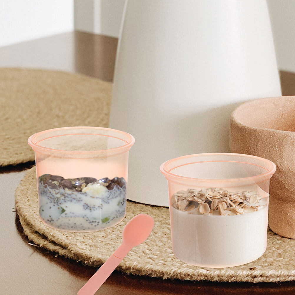2Pcs Overnight Oats Jar Set Pr - đánh giá và giá Meal Prep Gym