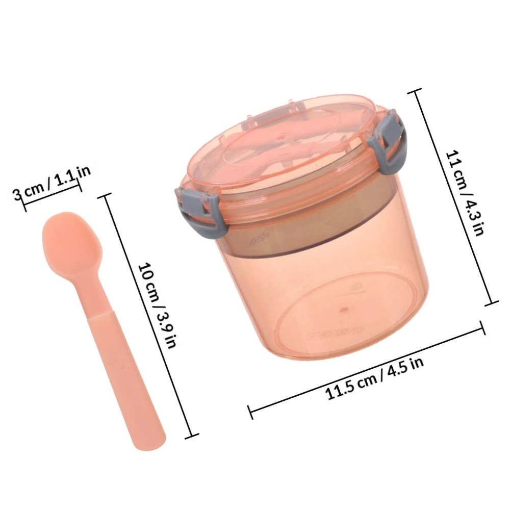 2Pcs Overnight Oats Jar Set Pr - đánh giá và giá Meal Prep Gym