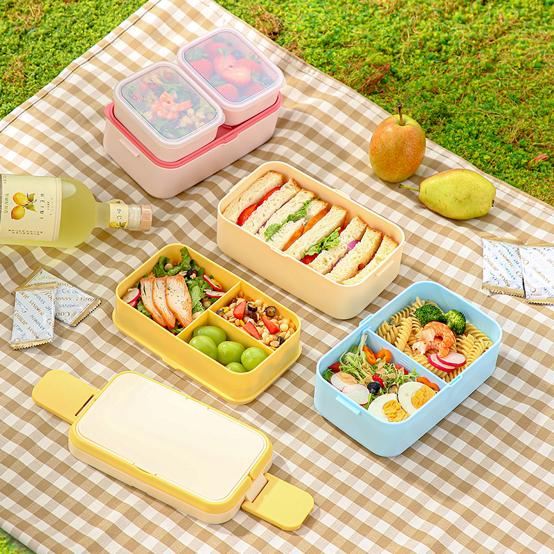 Magic Bento Box Double Layer L - đánh giá và giá Meal Prep Gym