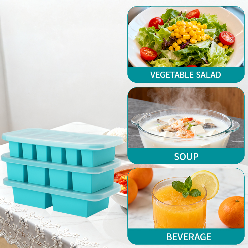 2 or 3-piece Silicone Freezer  - đánh giá và giá Meal Prep Chef