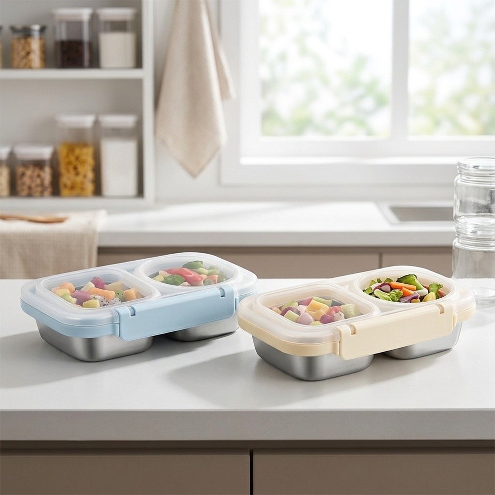 2 Pack 400ml Stainless Steel L - đánh giá và giá Meal Prep Gym