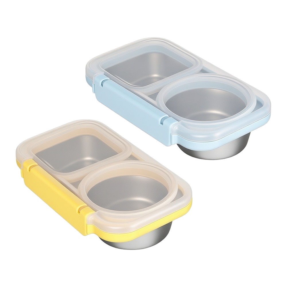 2 Pack 400ml Stainless Steel L - đánh giá và giá Meal Prep Gym