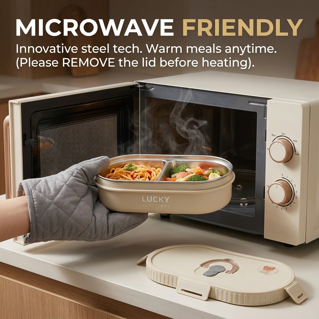 Microwavable 304 Stainless Ste - đánh giá và giá Meal Prep Box