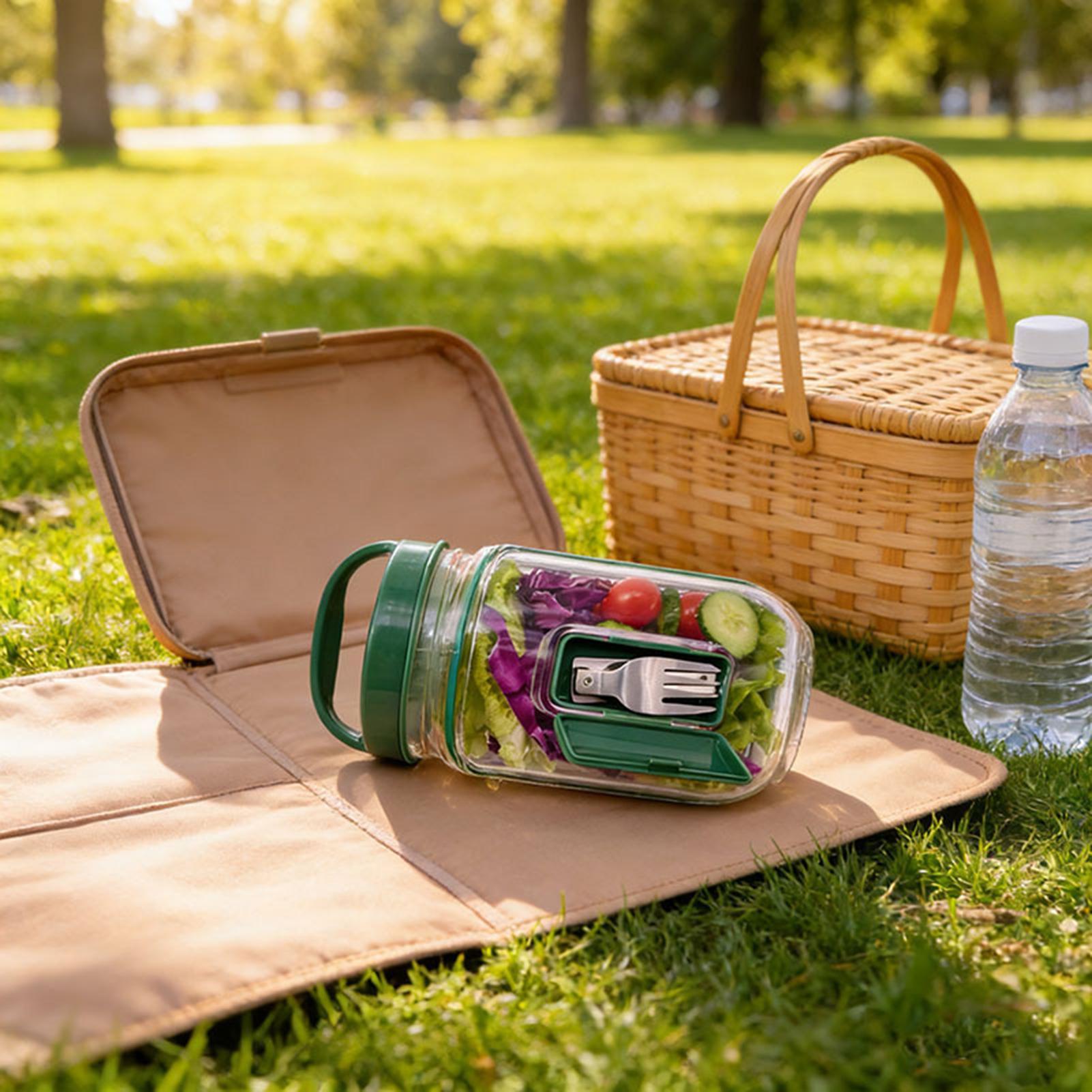 1000ml Leakproof Salad Contain - đánh giá và giá Meal Prep Gym