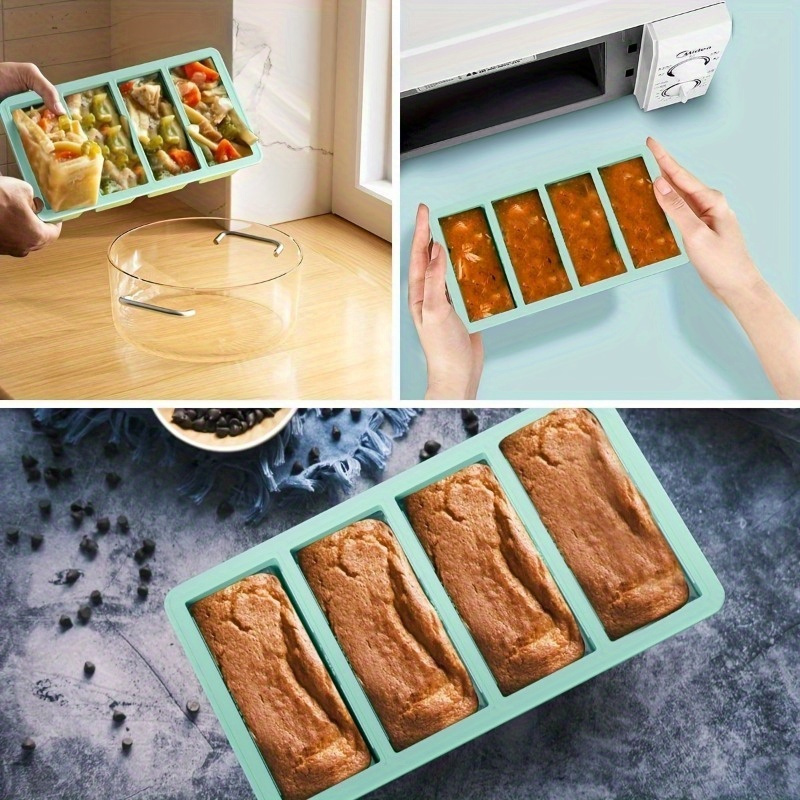 1pc Silicone Freezer Tray with - đánh giá và giá Meal Prep Chef