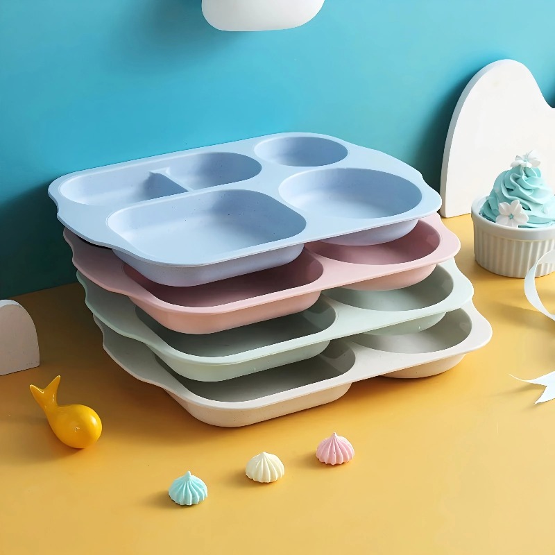 Reusable 5-Compartment Plate,  - đánh giá và giá Meal Prep Weight Loss