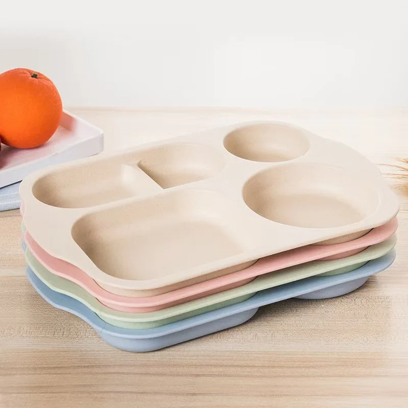 Reusable 5-Compartment Plate,  - đánh giá và giá Meal Prep Weight Loss