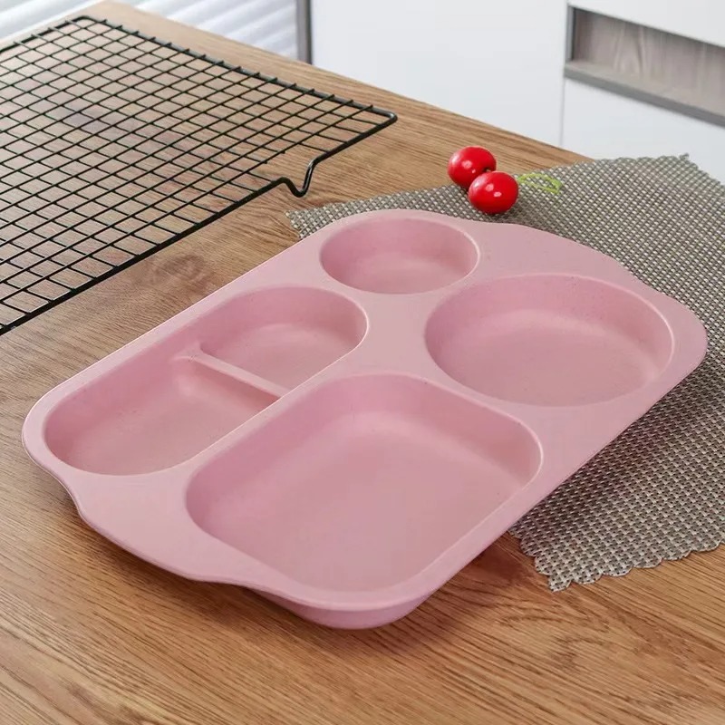 Reusable 5-Compartment Plate,  - đánh giá và giá Meal Prep Weight Loss
