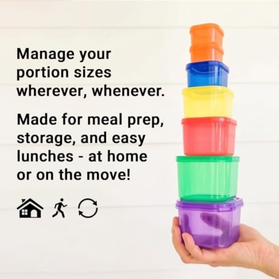 Beachbody 21 Day Fix 7-Piece K - đánh giá và giá Meal Prep Weight Loss
