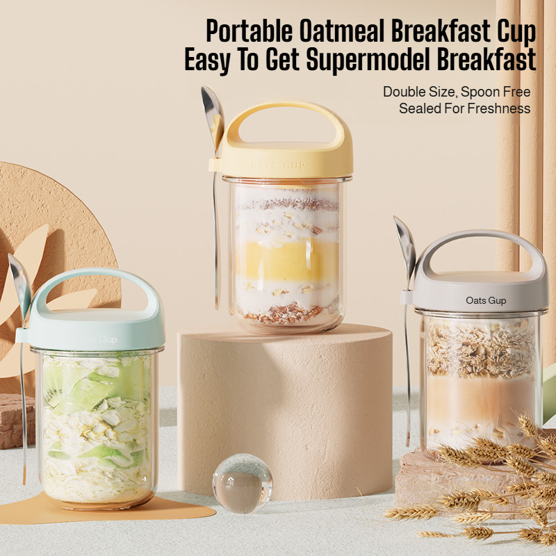 Portable Breakfast Cup Safe Le - đánh giá và giá Meal Prep Weight Loss
