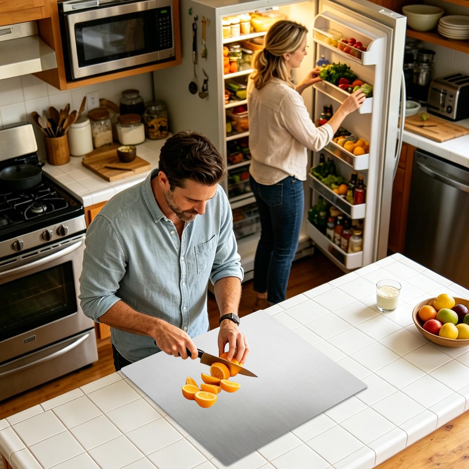 Stainless Cutting Board Dishwa - đánh giá và giá Meal Prep For Cutting