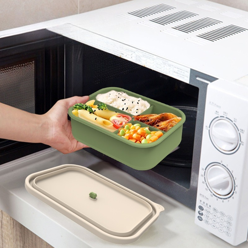 Microwave Safe Silicone Lunch  - đánh giá và giá Meal Prep Weight Loss