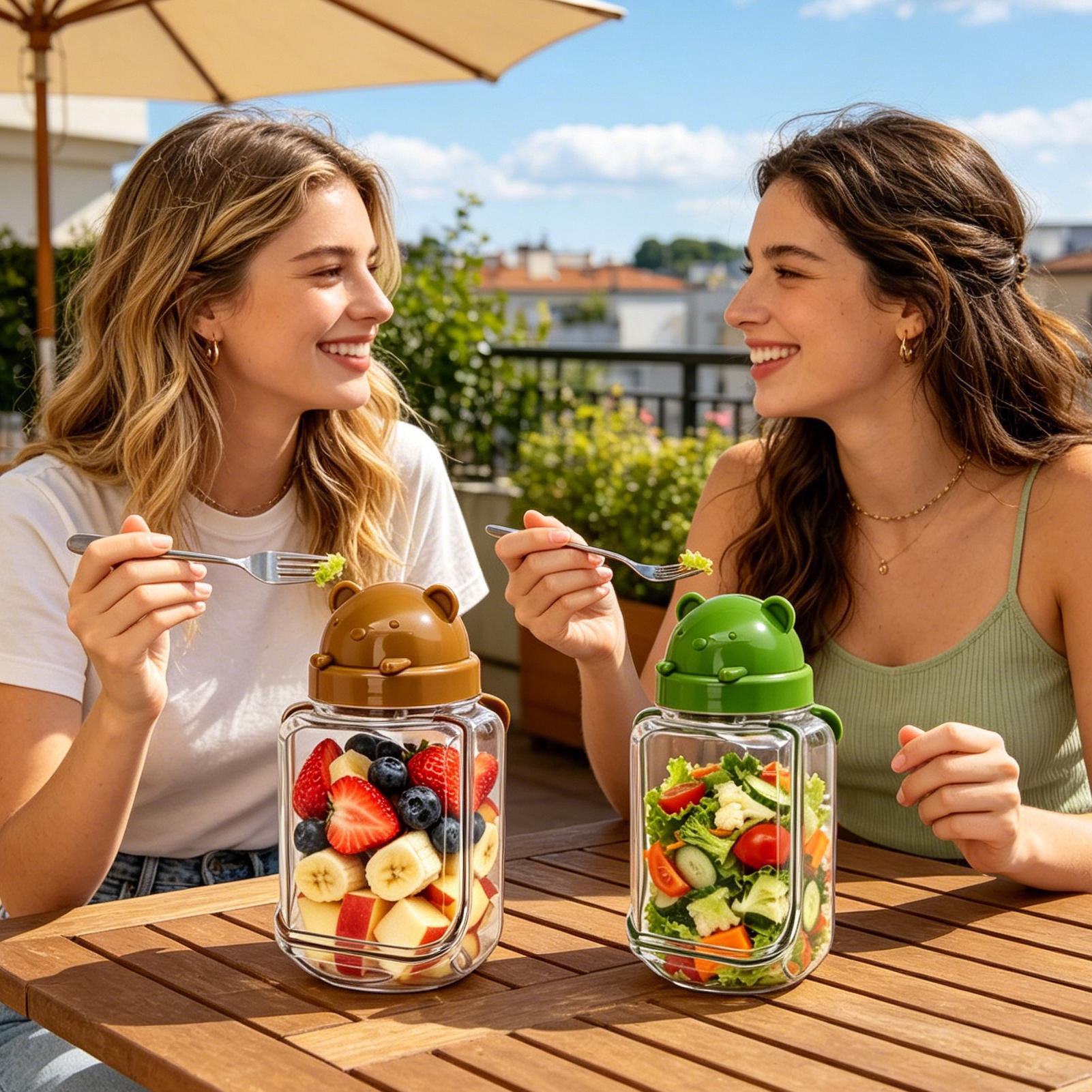 Meal Prep Jars Portable Leak-P - đánh giá và giá Meal Prep Gym