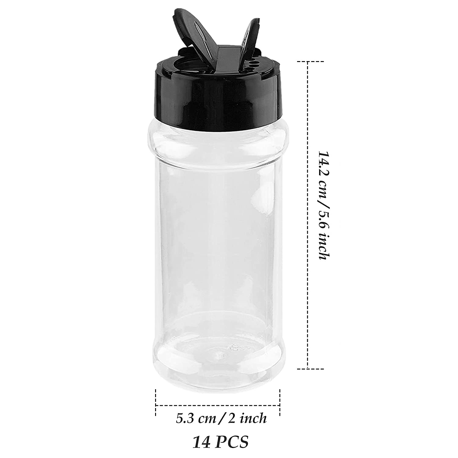 8Oz Spice Jar With Shaker Lids - đánh giá và giá Herb Keeper Bottle